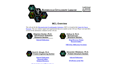 Desktop Screenshot of mcl1.ncifcrf.gov