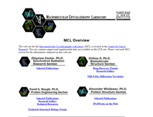 Tablet Screenshot of mcl1.ncifcrf.gov